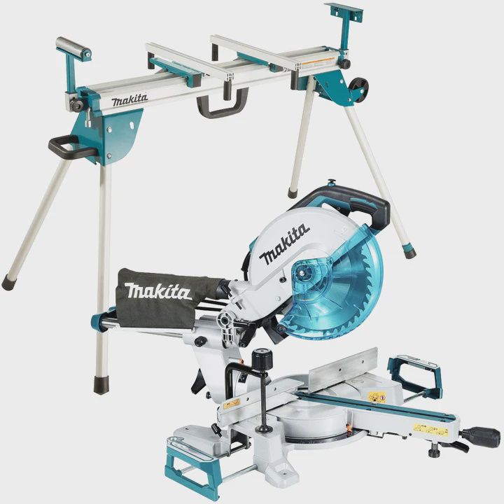 Makita LS1110F/2 260mm Slide Compound Mitre Saw 240V with Leg Stand