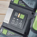 Festool TSC 55 KEB-Basic-5,0 GB 18V BL Plunge-Cut Saw - 577589 With 2 x 5.0Ah Batteries, Charger & 1 x Guide Rail Kit