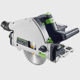 Festool TSC 55 KEB-Basic-5,0 GB 18V BL Plunge-Cut Saw - 577589 With 2 x 5.0Ah Batteries, Charger & 1 x Guide Rail Kit