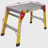 Excel 300 x 600mm Fibreglass Heavy Duty Platform Folding Hop Up Pack of 2