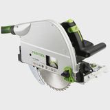Festool TS 75 EBQ-Plus 230V GB Circular Plunge Cut Saw - 576114 With 2 x Guide Rail, Connector, Clamp & Bag