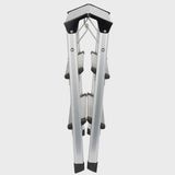 Excel Heavy Duty Fibreglass 4 Tread Ladder with 3 Step Hop Up Ladder