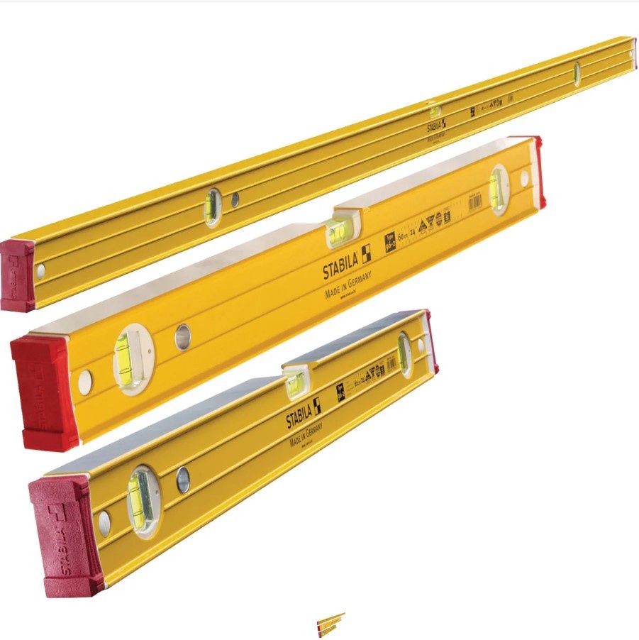 Stabila 96-2 Double Plumb Section Level 600mm, 1200mm, and 1800mm
