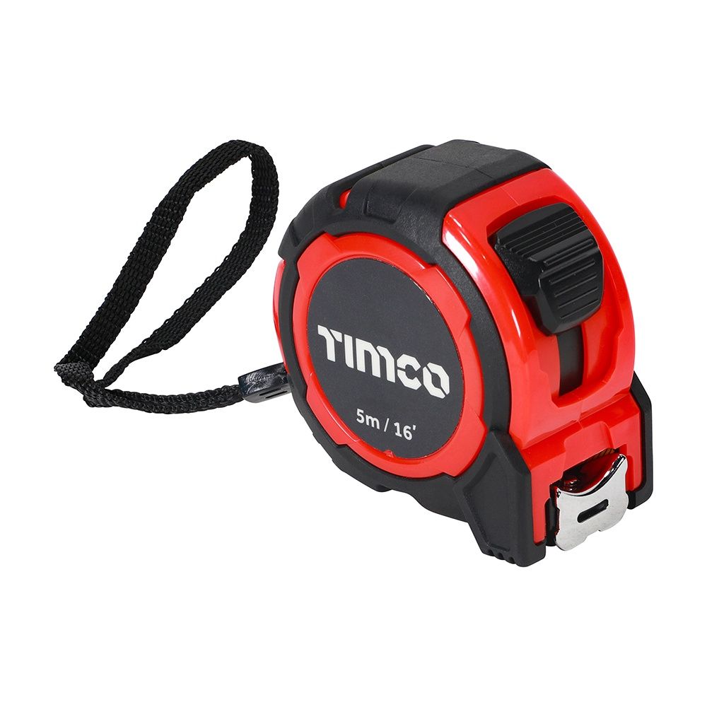 Timco Tape Measure 5m/16ft x 25mm