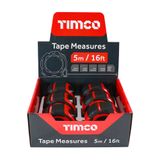 Timco Tape Measure 5m/16ft x 25mm