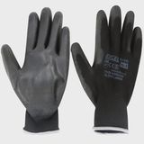 Excel Durable Grip Working Gloves Black Size XL Pack of 48