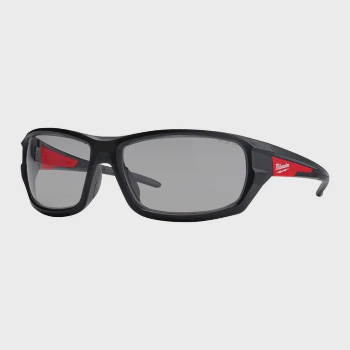 Milwaukee Performance Safety Glasses Grey 4932478908