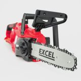Excel 18V Chainsaw Wood Cutter 245mm with 2 x 5.0Ah Battery & Charger