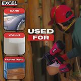 Excel 18V Cordless 1000ml Spray Gun with 1 x 5.0Ah Battery & Charger