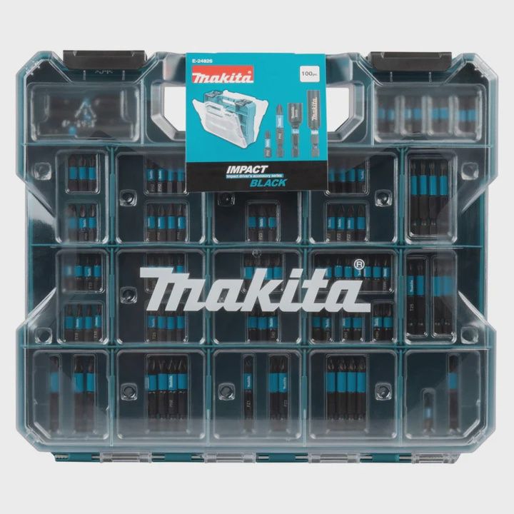 Makita E-24826 Impact Black Bit Set Of 100 Piece