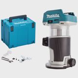 Makita DRT50ZJX3 18V Brushless Router Trimmer Base With 1/4" 35 Piece Cutter Set