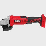 Excel 18V Cordless Angle Grinder 115mm with 1 x 5.0Ah Battery & Charger EXL555B