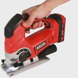 Excel 18V Cordless Jigsaw with 1 x 5.0Ah Battery & Charger EXL581B