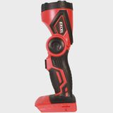 Excel 18V Cordless LED Flashlight Torch with 1 x 5.0Ah Battery & Charger