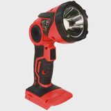 Excel 18V Cordless LED Flashlight Torch with 1 x 5.0Ah Battery & Charger
