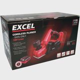 Excel 18V Cordless Planer 82mm with 2 x 5.0Ah Batteries & Charger EXL264