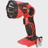 Excel 18V Cordless LED Flashlight Torch with 1 x 5.0Ah Battery Charger & 18" Bag
