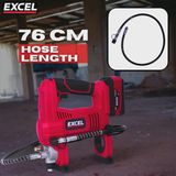 Excel 18V Cordless Grease Gun with 1 x 5.0Ah Battery & Charger