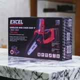 Excel 18V Cordless Mini Chain Saw with 1 x 5.0Ah Battery & Charger