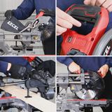 Excel Mitre Saw Large Base 216mm 240V/1500W & Laser with Universal Stand