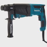 Makita HR2630/2 3 Mode SDS+ Rotary Hammer Drill 240V With 17Pc SDS+ Drill Chisel Bit Set & 13mm Chuck