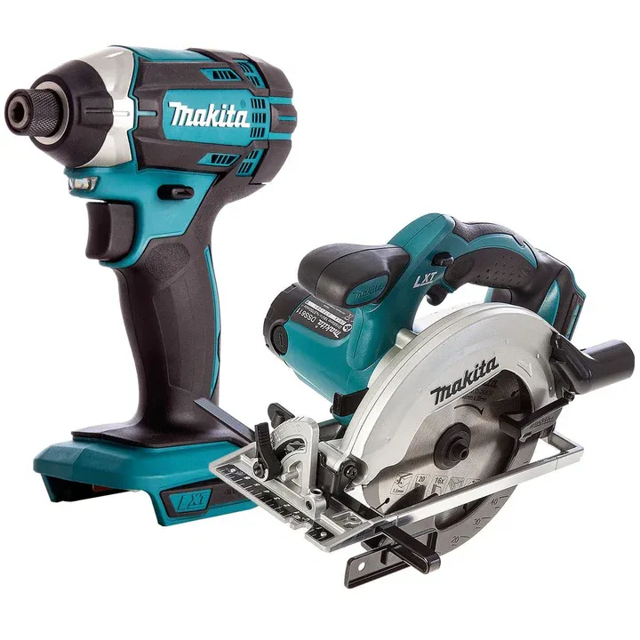 Makita 2 Piece 18V LXT Impact Driver & 165mm Circular Saw Body Only
