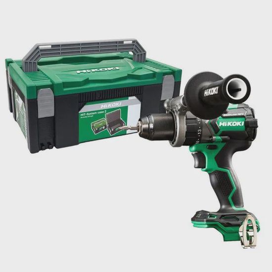 Hikoki DV18DCW2Z 18V Brushless High Torque Combi Drill Body Only in Case