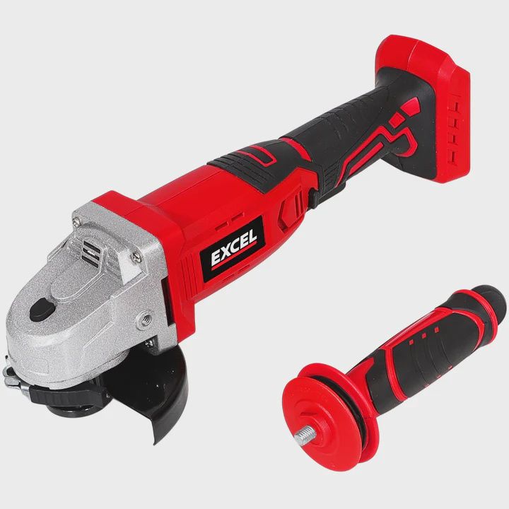 Excel 18V Twin Pack Impact Driver &amp; Angle Grinder with 2 x 5.0Ah Battery &amp; Charger