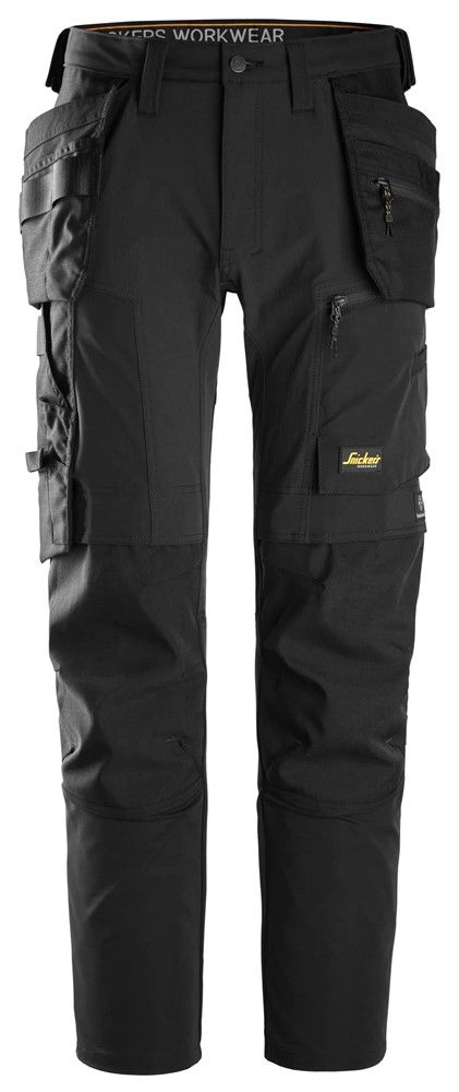 Snicker AW Stretch Trousers HP Black Size: 44