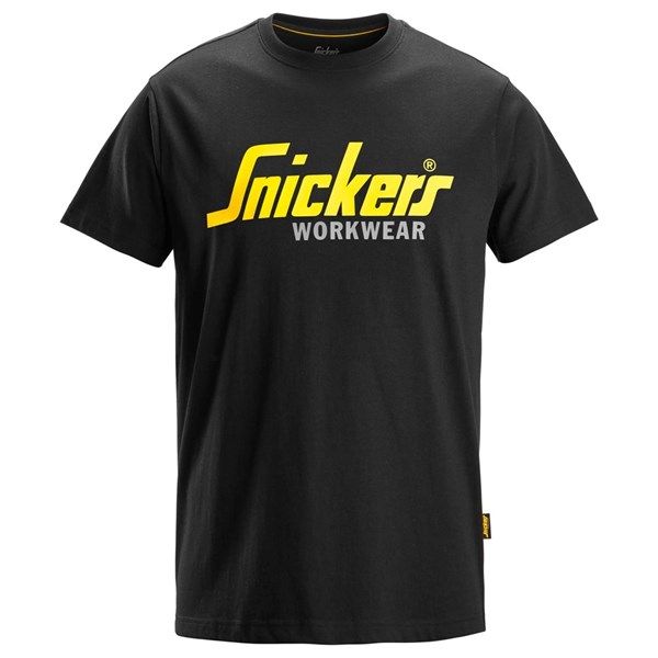 Snicker Classic Logo T-Shirt BlackSize: M