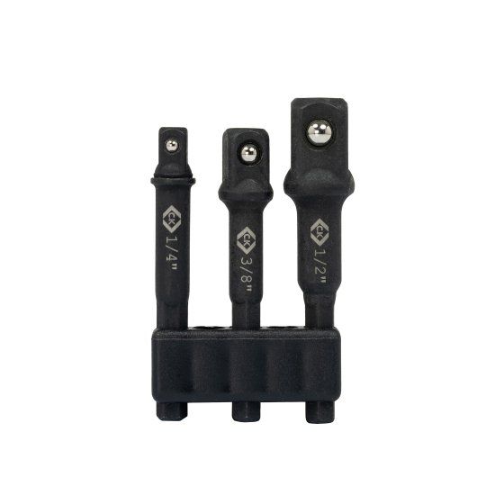 CK Vorteck Impact Socket Adaptors 65mm 3 Pack
