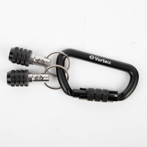 CK Vorteck 1/4" Quick lock bit holder Carabiner