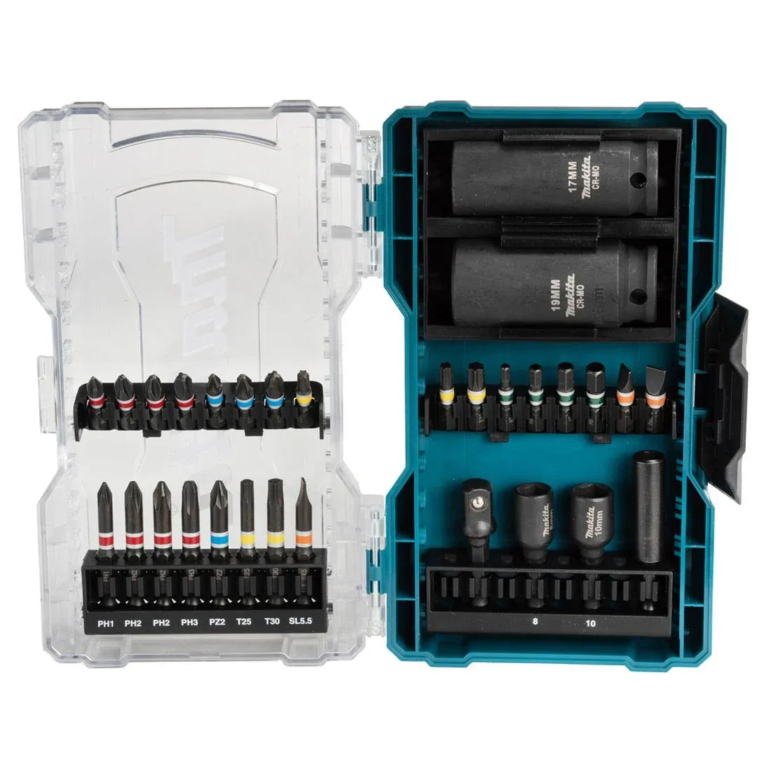 Makita E-07060 Screw &amp; Socket Bit Set x30 Pcs