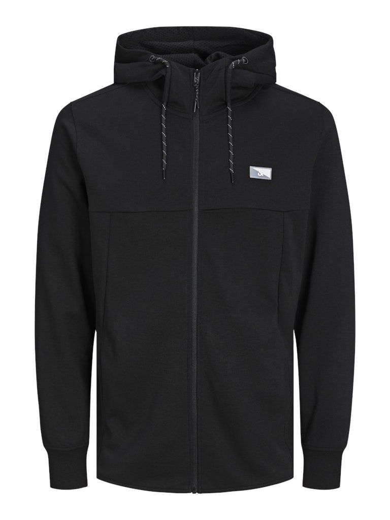 Air Sweat Zip, Color: Black, Size: S