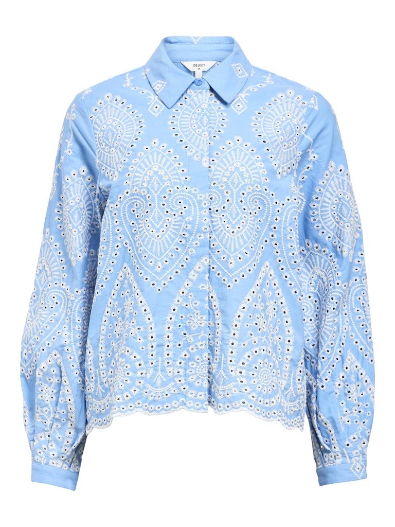 Bitten, Color: Cornflower Blue/White, Size: 36
