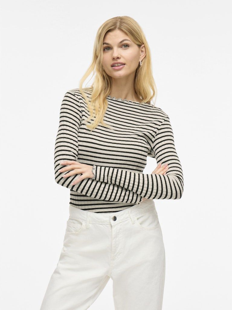 Rika Stripe, Kleur: Birch, Maat: S