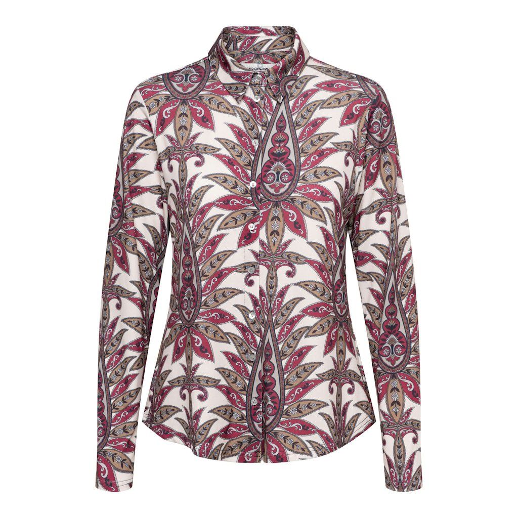 Lotte Paisley, Kleur: Beige Multi, Maat: S