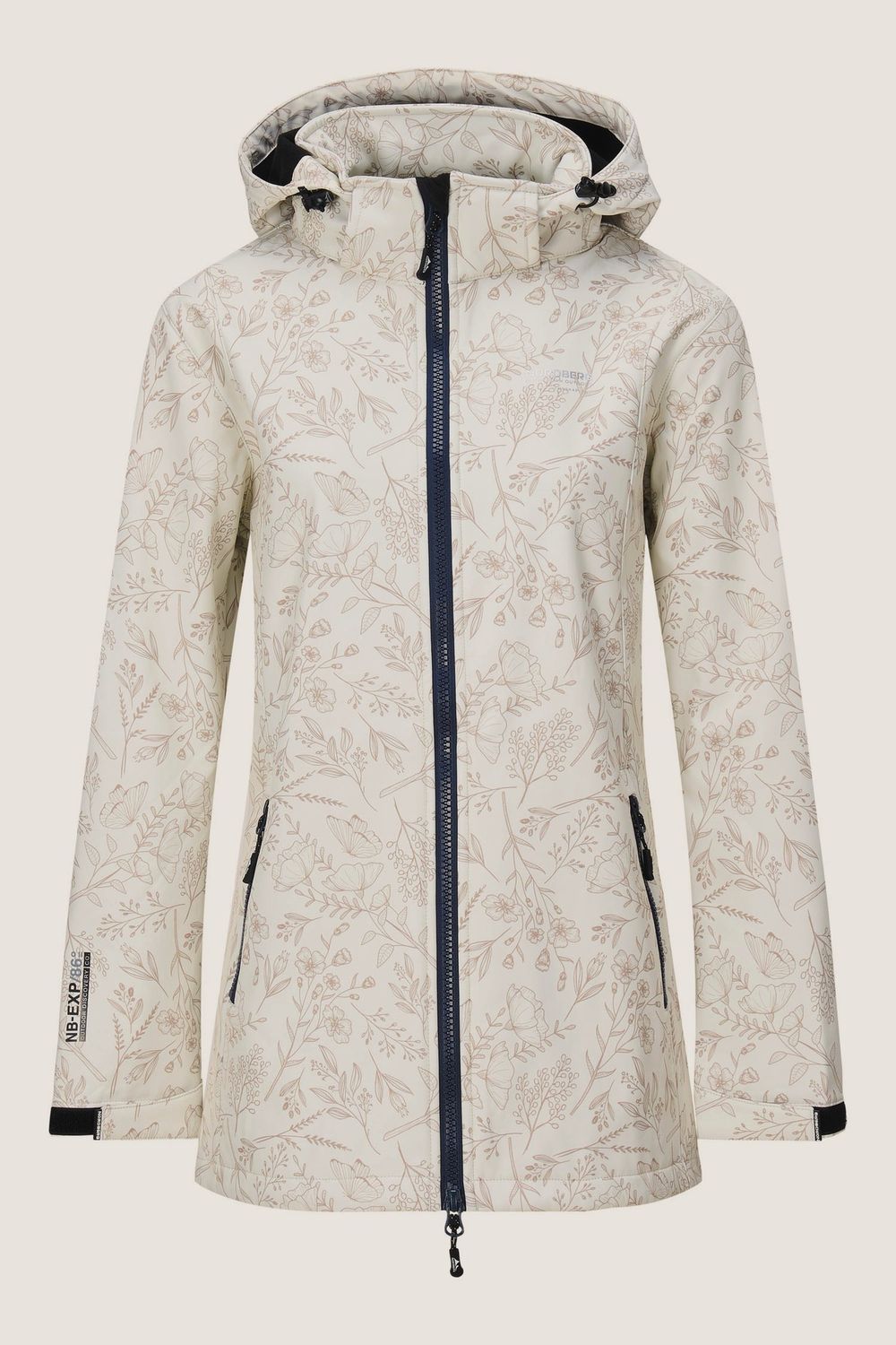 Fleur Softshell, Kleur: Off White, Maat: S