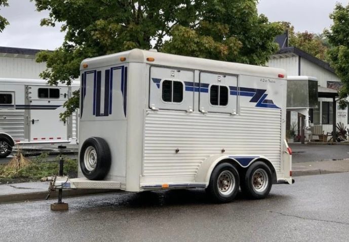 **SOLD** 4-STAR All Aluminum 2 Horse Trailer *Extra Tall*