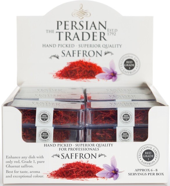 The Persian Trader Horeca Saffron 24x1g