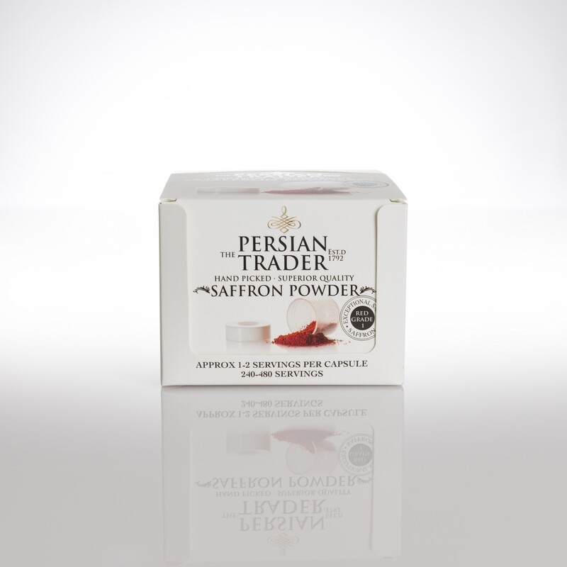 The Persian Trader Topaz Saffron Powder 20x125mg