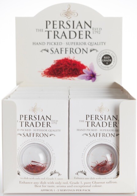 The Persian Trader Bubble Pack Saffron 12x 125mg