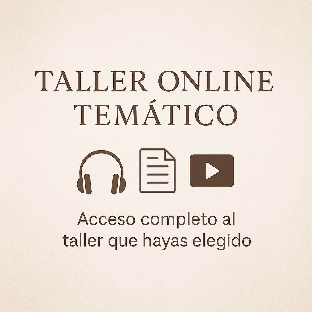 1 Taller Online temático