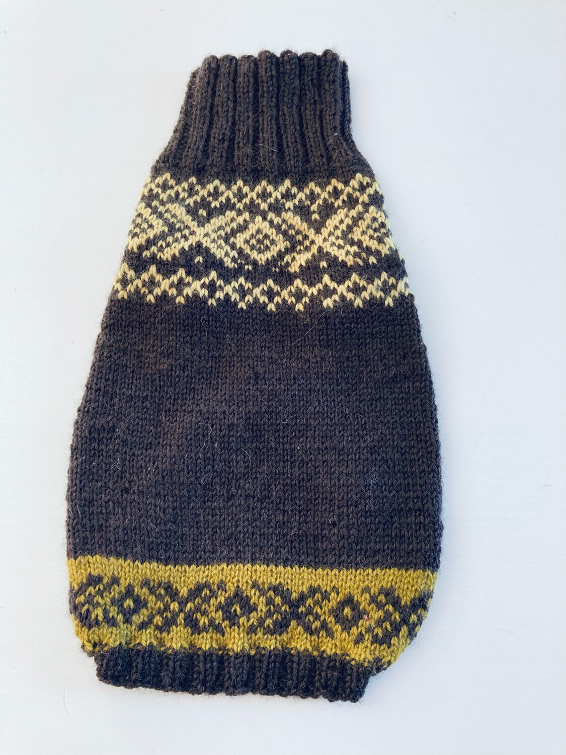Håndstrikket Ullgenser Lengde 30 Cm, Bryst 38 Cm