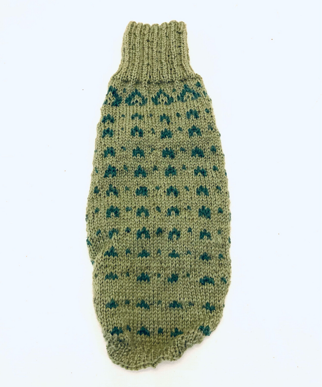 Håndstrikket Ullgenser Lengde 23 Cm, Bryst 25 Cm