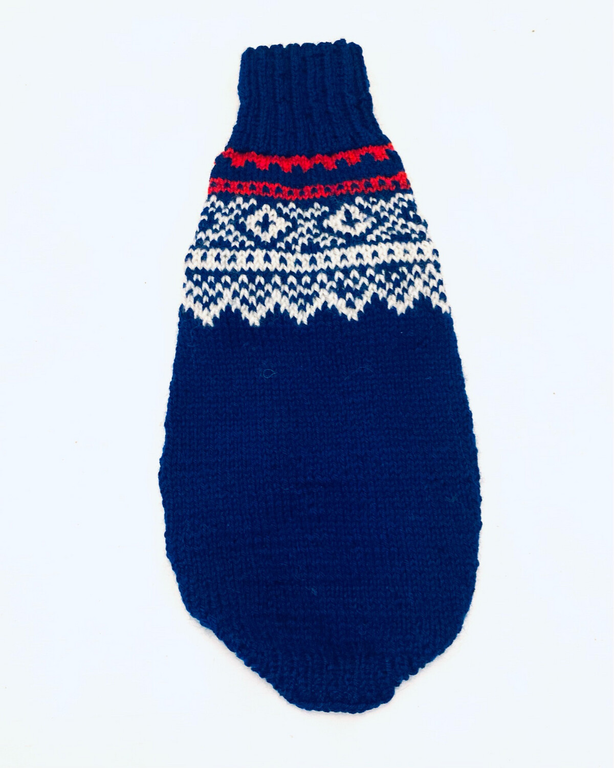 Håndstrikket Ullgenser Lengde 23 Cm, Bryst 26 Cm