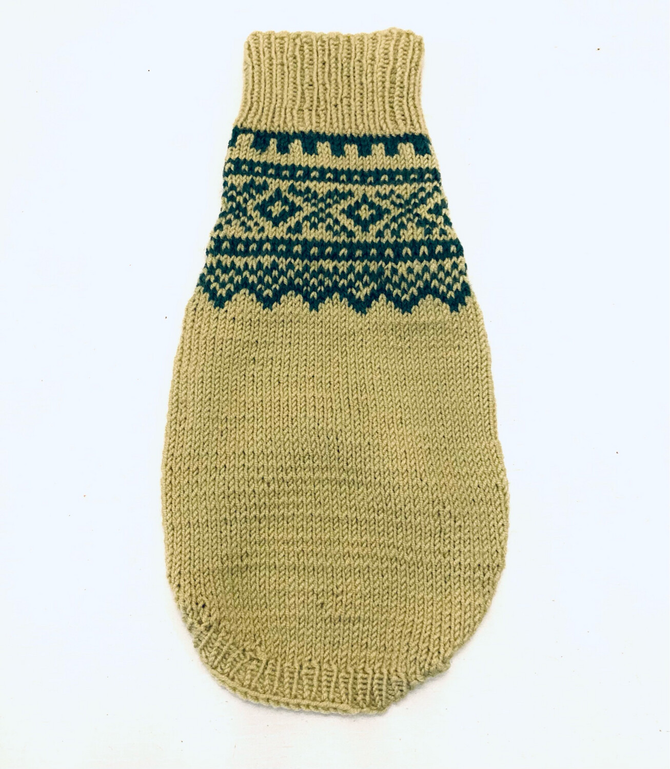 Håndstrikket Ull Lengde 23 Cm, Bryst 26 Cm