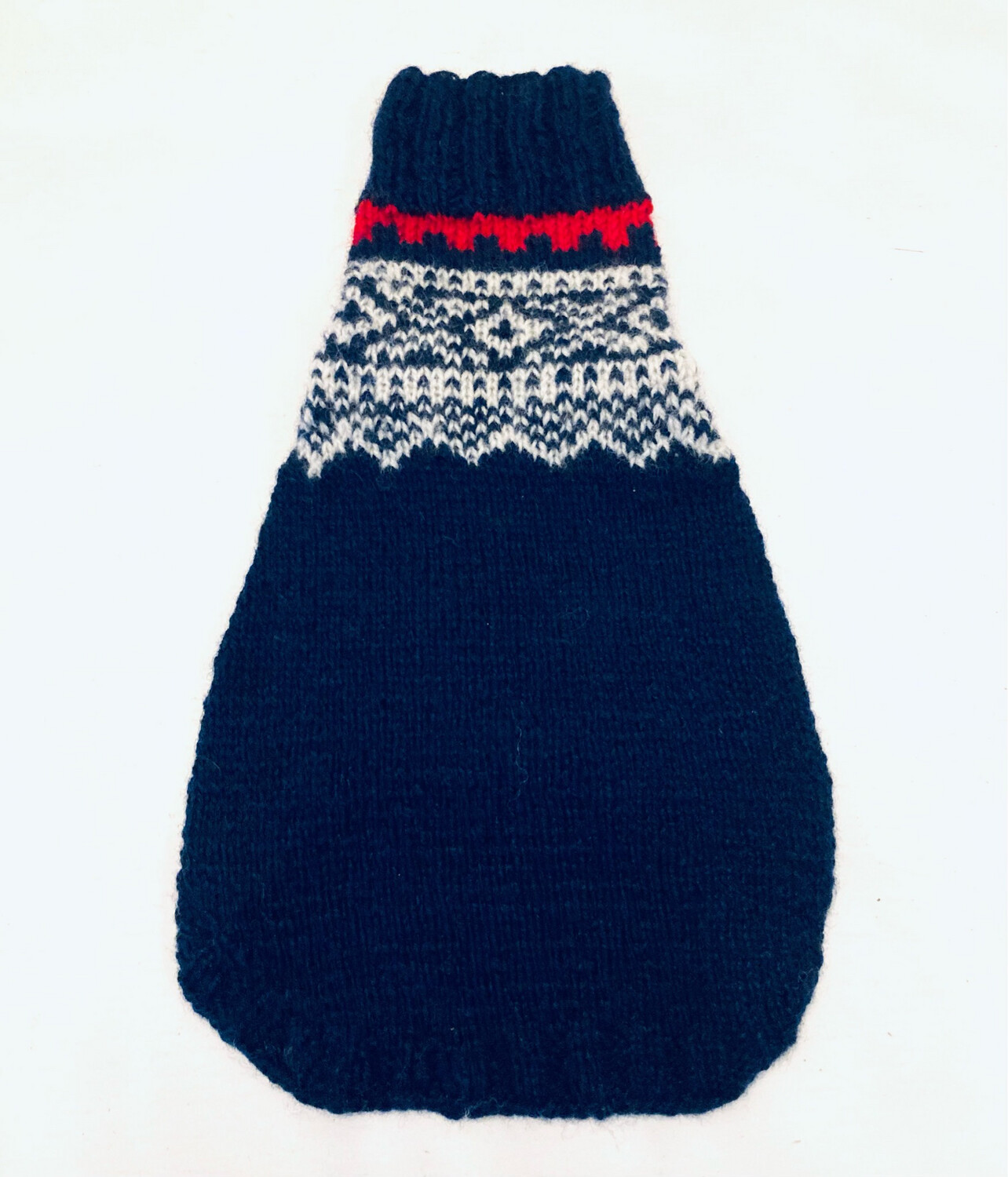Håndstrikket Ullgenser Lengde 24 Cm, Bryst 28 Cm