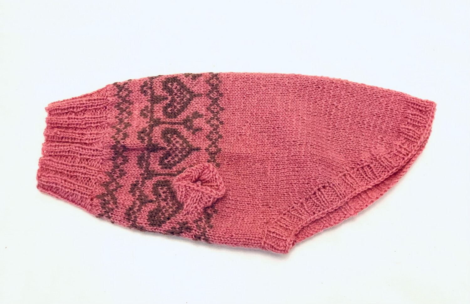 Håndstrikket Ullgenser Lengde 32 Cm, Bryst 36 Cm