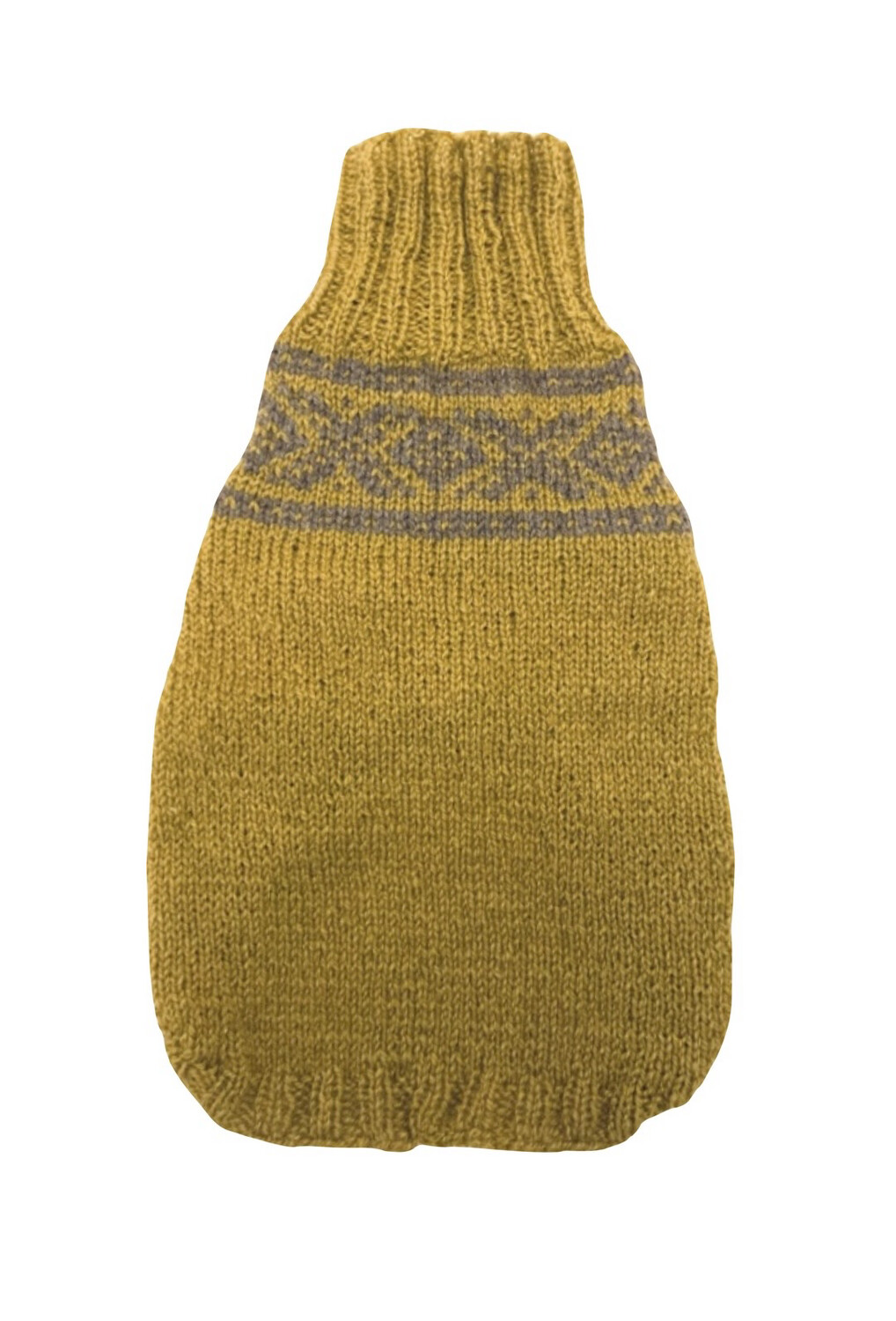 Håndstrikket Ullgenser, Lengde 28 Cm Bryst 36 Cm